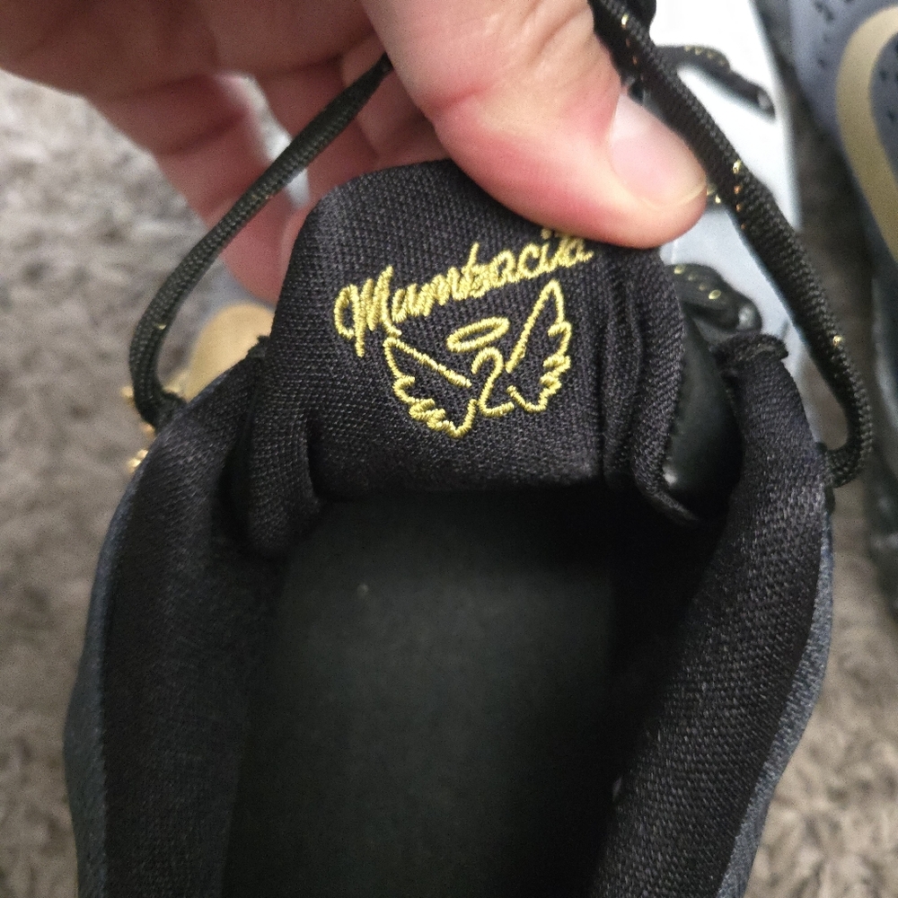 Nike Kobe 9 IX Low EM GS 7Y Mambacita Black Met Gold White 012026 - Picture 8 of 10